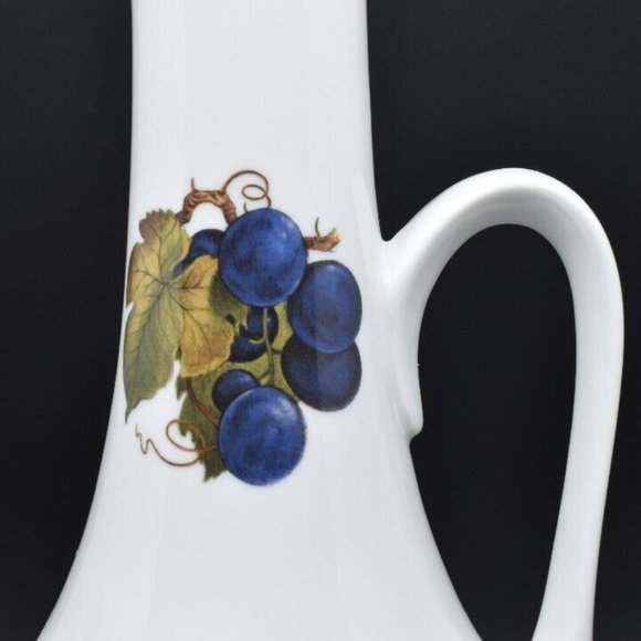 Naaman Accents Porcelain Decanter / Pitcher, Israel, Grapes - Picture 6 of 7